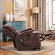 Massage Recliner Chair with Heat and Vibration Manual Sofa