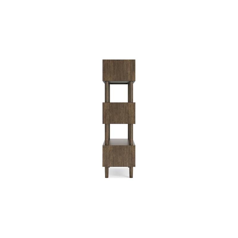 Signature Design by Ashley Austanny Warm Brown 62" Bookcase - 40"W x 17"D x 62"H