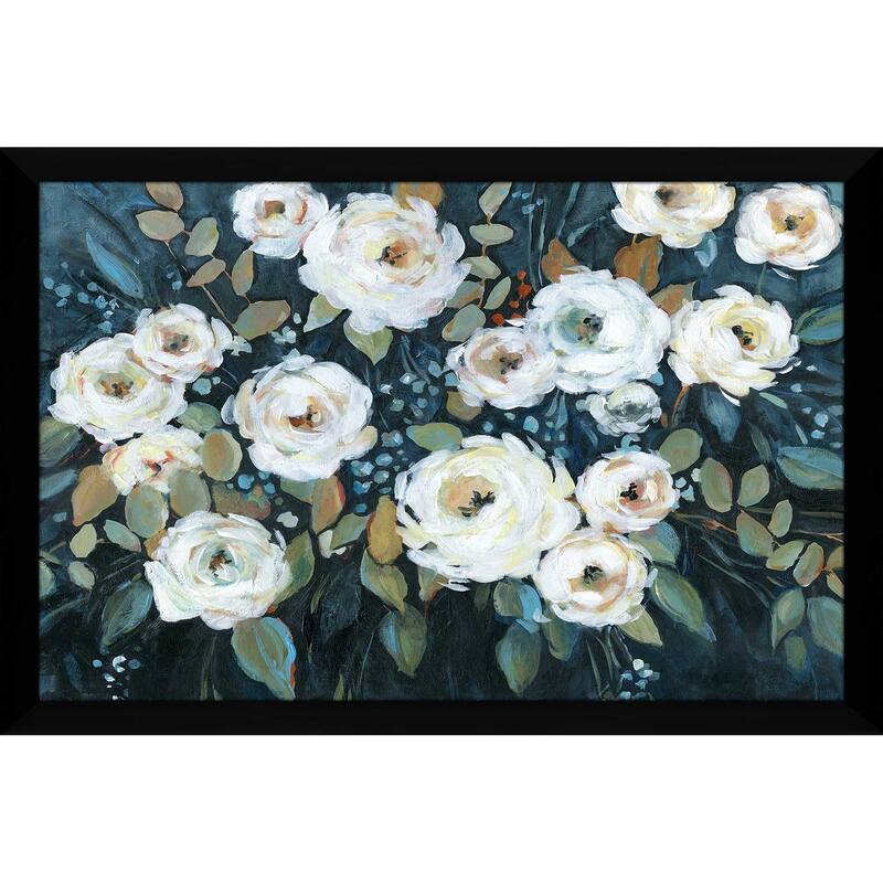 "Moonlit Garden I" by Carol Robinson Print on Acrylic