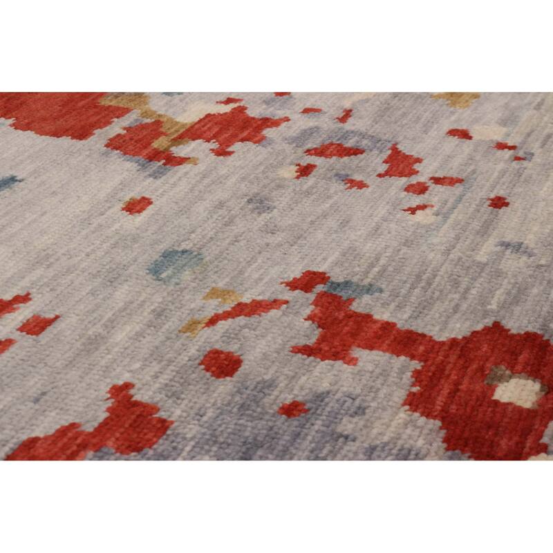 ECARPETGALLERY Hand-knotted Mystique Multi Color Wool Rug - 6' 7" x 10'