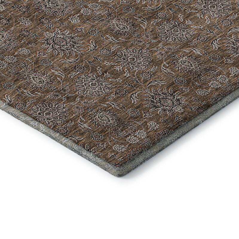 Premium Washable Super Soft Floral Borderless Mayfield Rug