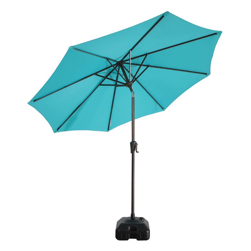 9-foot Patio Umbrella, Base Included