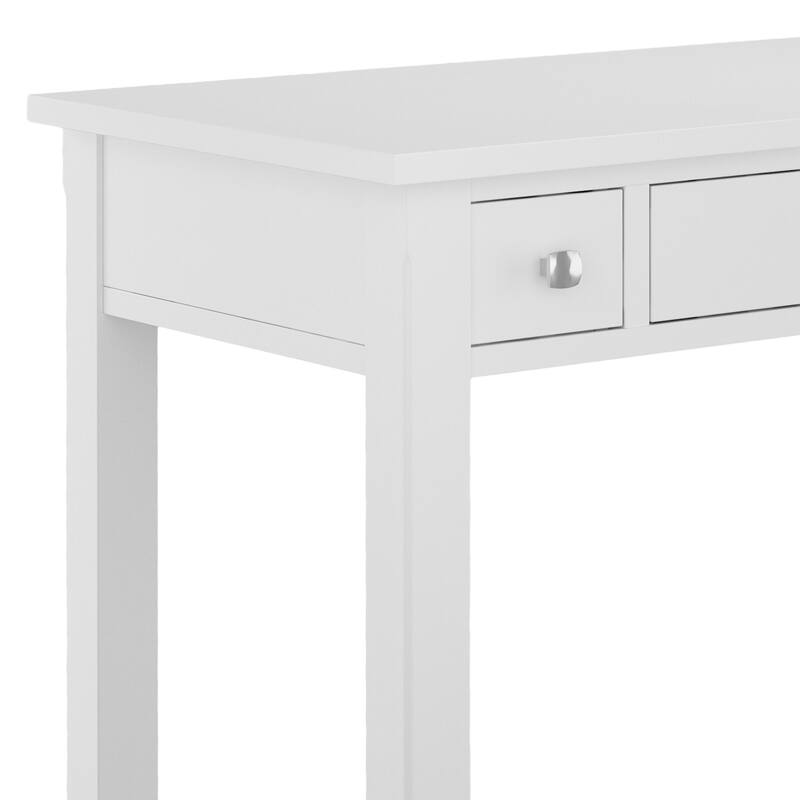 WYNDENHALL Franklin SOLID WOOD Contemporary Writing Office Desk