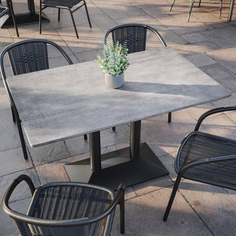 Commercial HPL Wrapped Seamless Scratch and Stain Resistant Tabletop