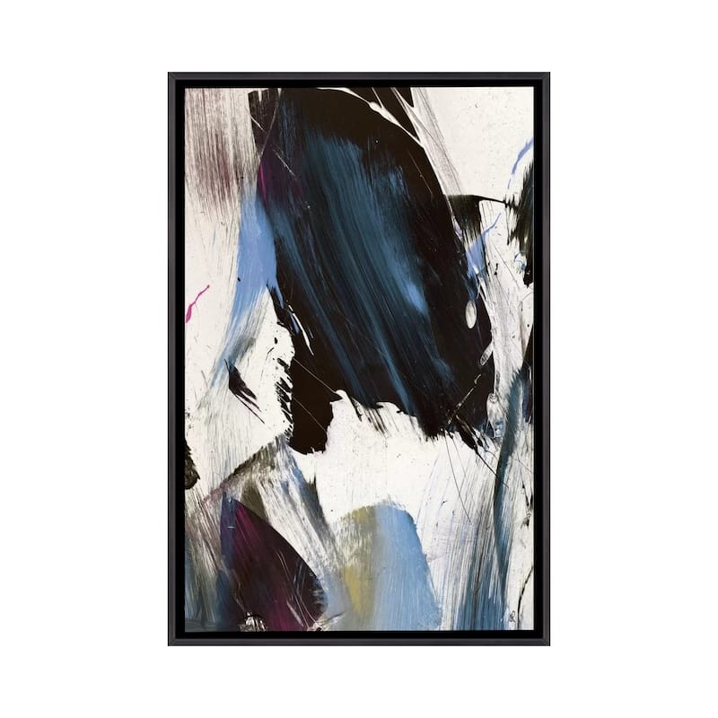 iCanvas "Abstract II" by Dan Hobday Framed - Ebony - 48x32