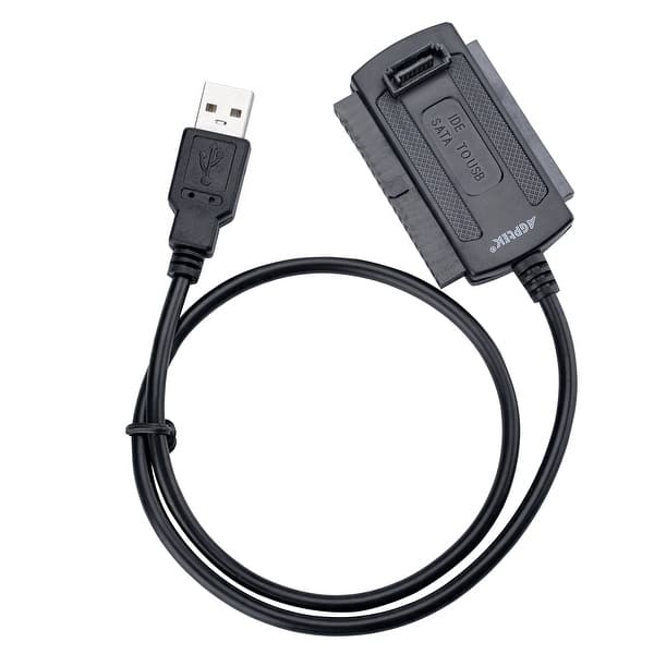 AGPtek SATA/PATA/IDE Drive to USB 2.0 Adapter Converter for Hard Drive Disk 2.5" 3.5" + External AC Power Adapter - 29606666