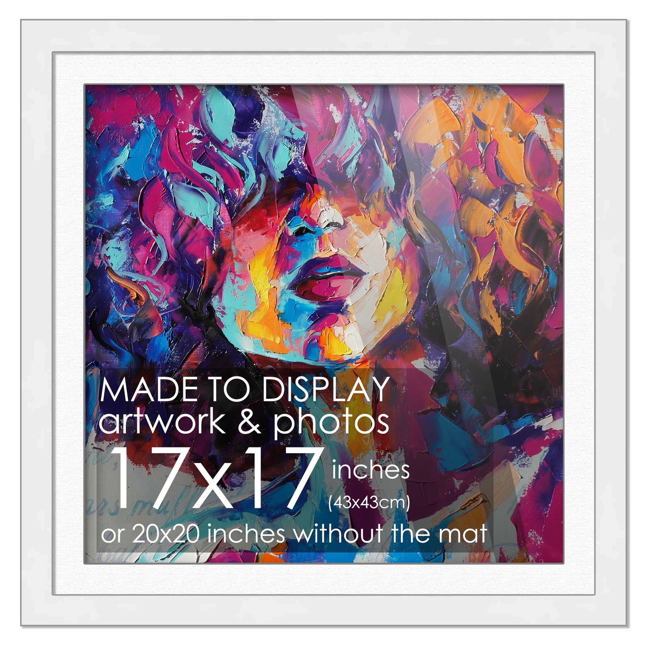 17x17 frame top