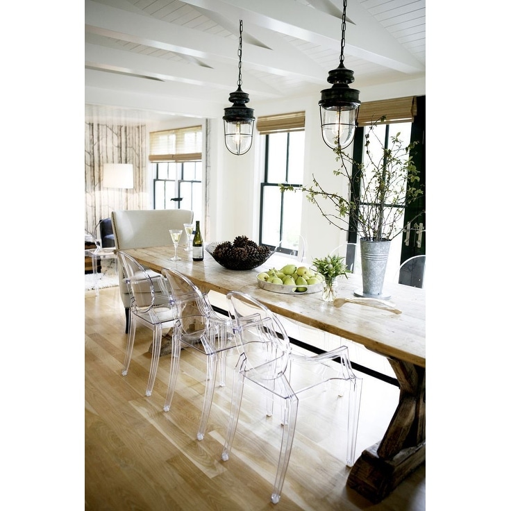 Ghost Clear Dining Chair Set of 2 36