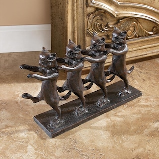 Design Toscano Chorus Line Cats Cast Iron Statue