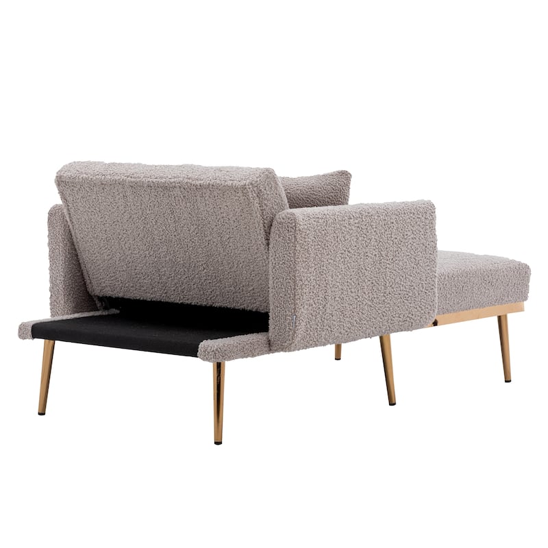Clihome Upholstered Chaise Lounge