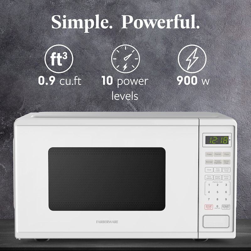 0.9 Cu. Ft. Microwave Oven