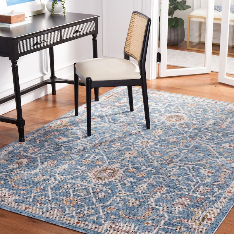SAFAVIEH Sierra Eola Oriental Rug - 4' x 6' - Blue/Ivory