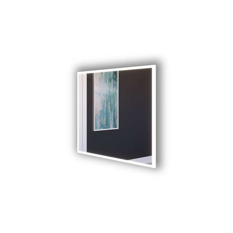 Smart Lisa Voice Activated LED Decorative Bedroom and Vanity Mirror