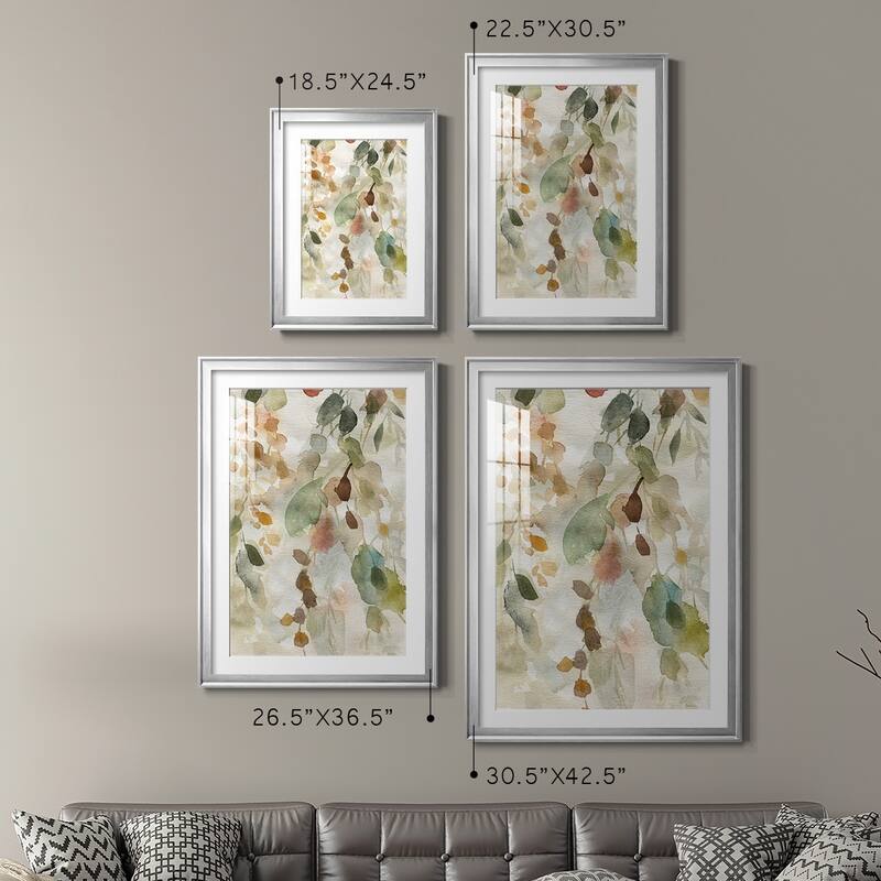 Cascading Nature I Premium Framed Print - Ready to Hang