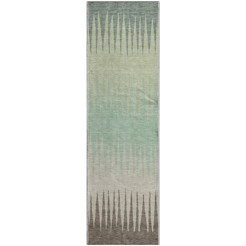 Premium Washable Super Soft Modern Spikes Mayfield Rug