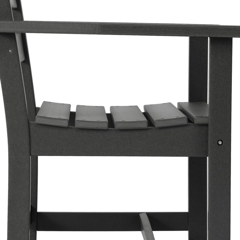 Polytrends Shoreside 6-Piece Arm Chair Dining Set With Bench