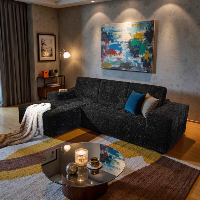 XIZZI Modular Sectional Sofa with L-Shape Chaise