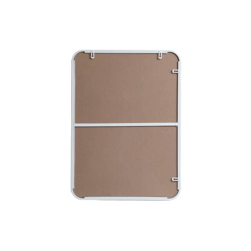 Ezra Soft Corner Metal Rectangular Mirror