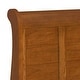 preview thumbnail 8 of 16, Copper Grove Epper Aged Oak Youth Sleigh Bed
