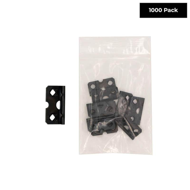 Self Fastening Picture Frame Easel Back Hinges Pack of 1000 Black