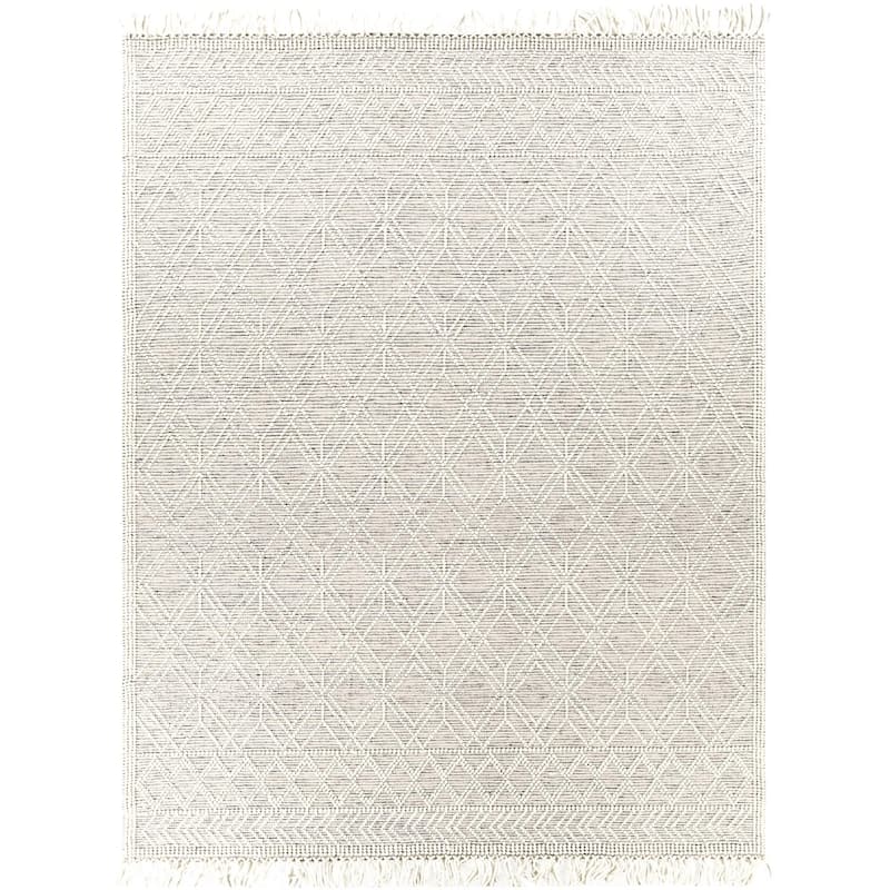 Livabliss Casa DeCampo Farmhouse Diamond Area Rug