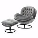 preview thumbnail 67 of 133, TV Chair Accent Chair for Living Room with Ottoman
