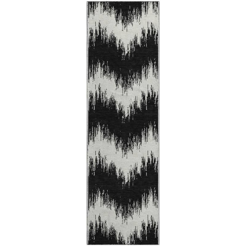 Premium Washable Super Soft Farmhouse Chevron Mayfield Rug