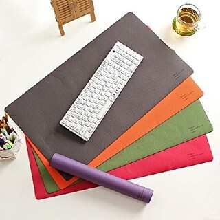 Wellco Desk Pad & Protector Mouse Pad for desktops and laptops,24''x13 ...