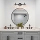 preview thumbnail 25 of 51, Modern 3-Light Bathroom Vanity Light Minimal Globe Glass Wall Sconce