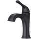 preview thumbnail 1 of 12, Pfister LG42-MCA0 McAllen 1.2 GPM Single Hole Bathroom Faucet with Matte Black