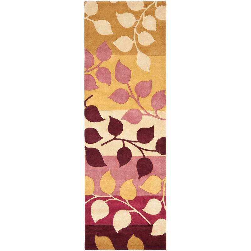 SAFAVIEH Handmade Soho Joi Garden N.Z. Wool Rug