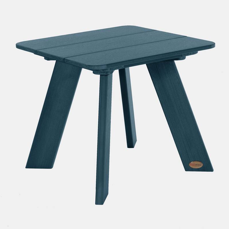 HIGHWOOD Modern Side Table - Nantucket Blue