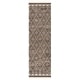 preview thumbnail 21 of 26, SAFAVIEH Handmade Natural Kilim Domiziana Wool Rug with Fringe 2' x 3' - Brown/Ivory