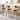 Upholstered Wood Swivel Bar/ Counter Stools, Set of 3