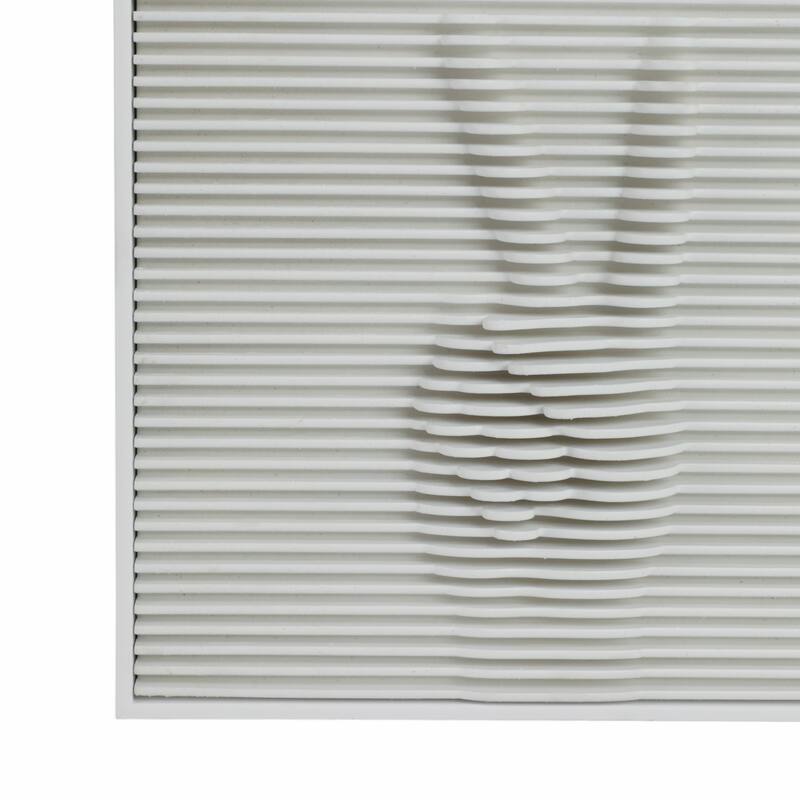 Glass Wall Art Decor Artistic Dimensional Shadow Box Home Decor