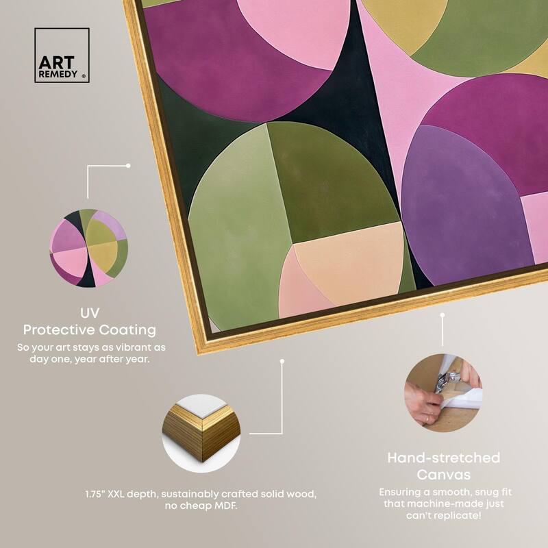 Purpurea II Canvas by Art Remedy