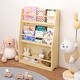 preview thumbnail 6 of 13, Kids Bookcases with 3 Tier Shelf, Reading & Organization