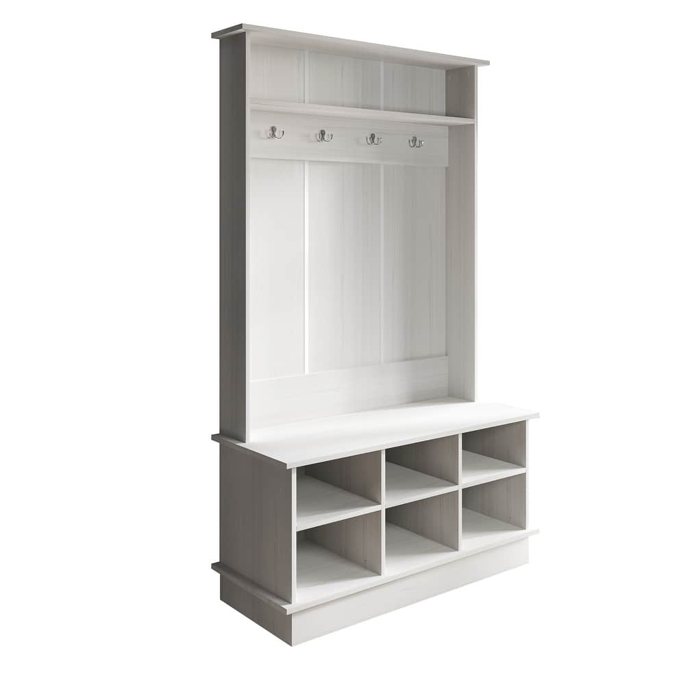 CraftPorch Modern and Contemporary Hall Tree with Storage