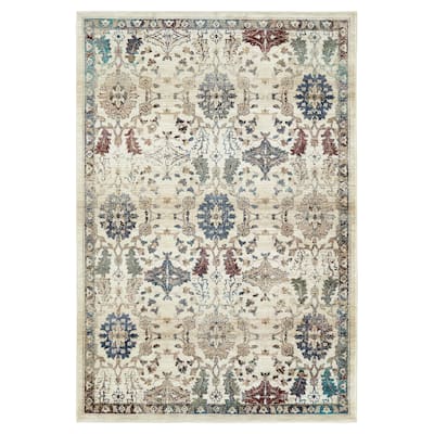 Wynnlow Multi Colored Machine-Made Indoor Flatweave Area Rug