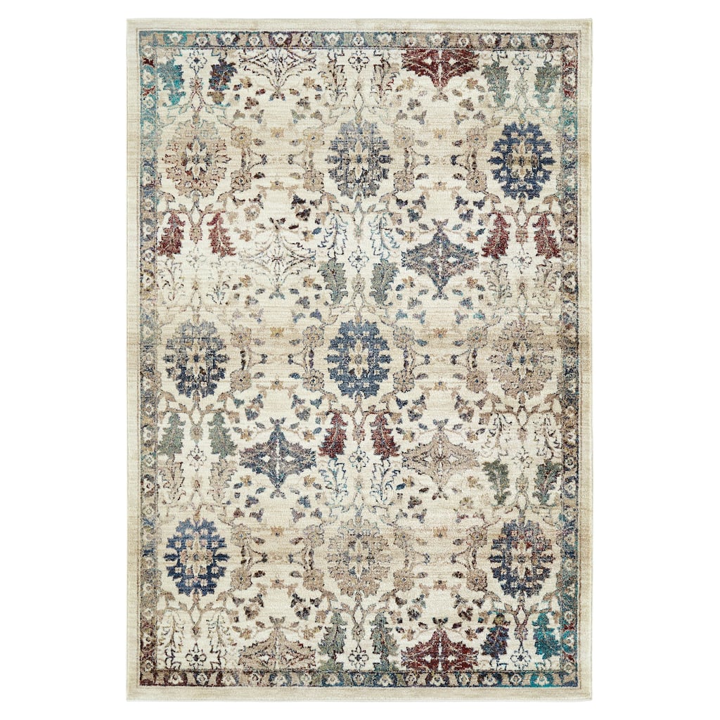 Wynnlow Multi Colored Machine-Made Indoor Flatweave Area Rug