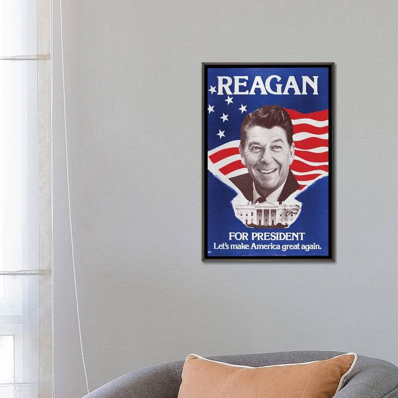 iCanvas "Ronald Reagan (1911-2004)" by Granger Framed
