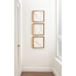 Kate and Laurel Yukiah Plaque Wall Art Set