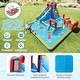 preview thumbnail 3 of 7, 9-in-1 Giant Water Bounce House w/Climbing Wall & 2 Splash Pools