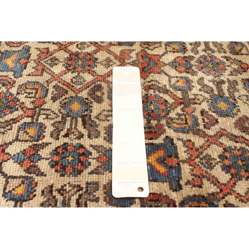 ECARPETGALLERY Hand-knotted Andelz Cream Wool Rug - 3'3 x 7'1