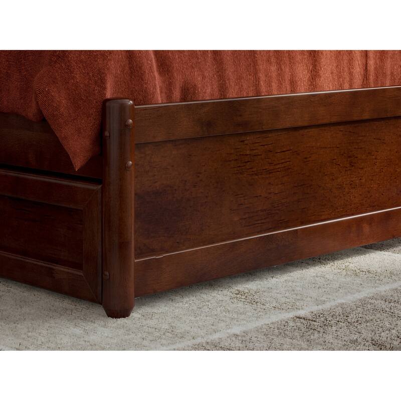 Barcelona Panel Platform Bed with Storage Drawers