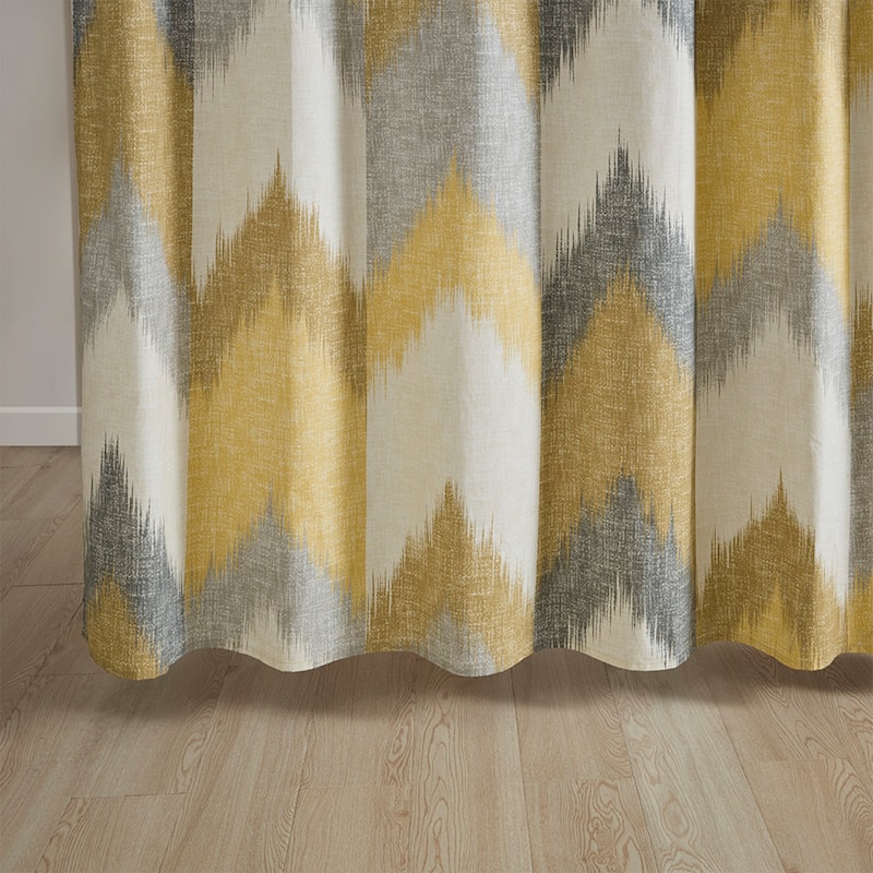 INK+IVY Alpine Cotton Printed Shower Curtain