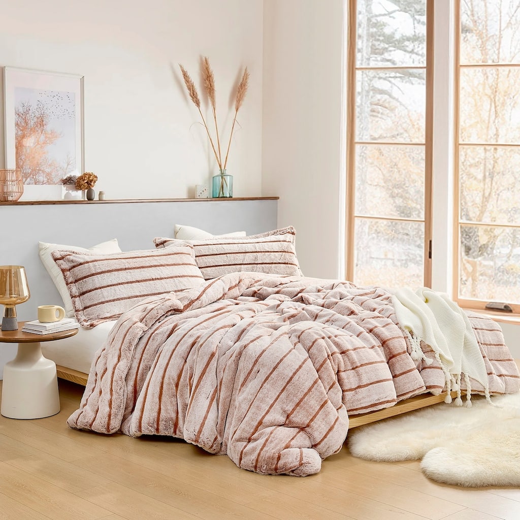 Jelly Rolls Chunky Bunny - Coma Inducer® Oversized Comforter Set - Rum Raisin