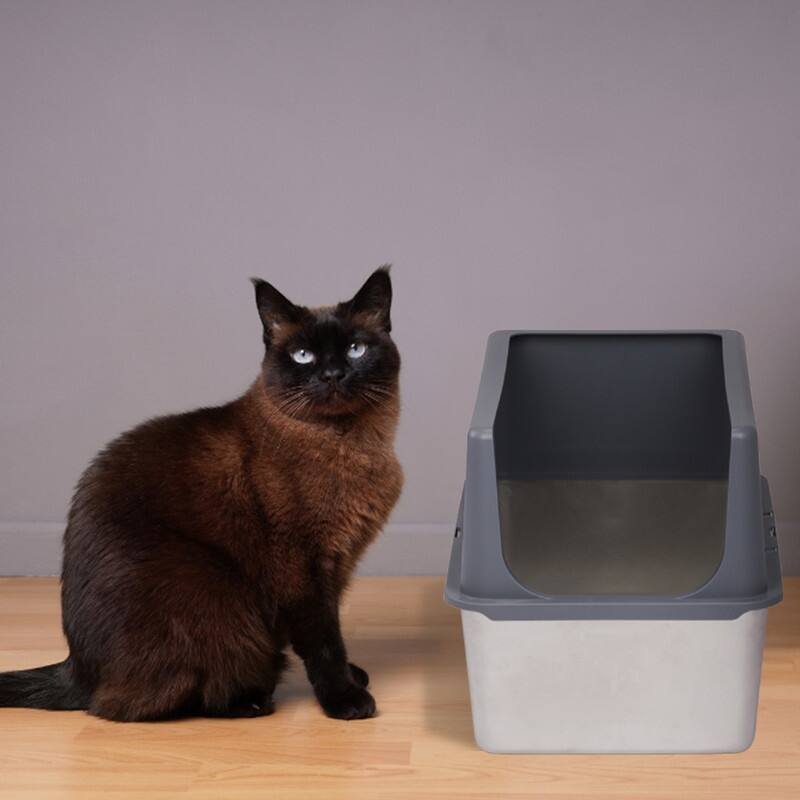 Stainless Steel Cat Litter Box