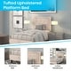 preview thumbnail 3 of 120, Tufted Platform Bed with 10in. Pocket Spring Mattress