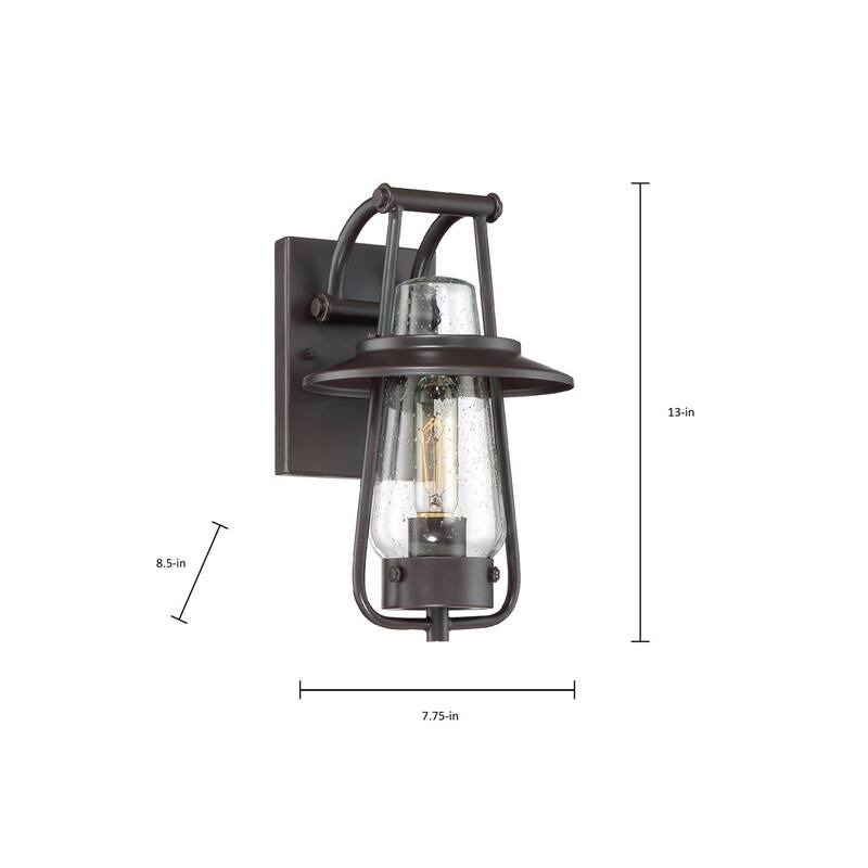 Stonyridge 1 Light Outdoor Wall Lantern - Brown
